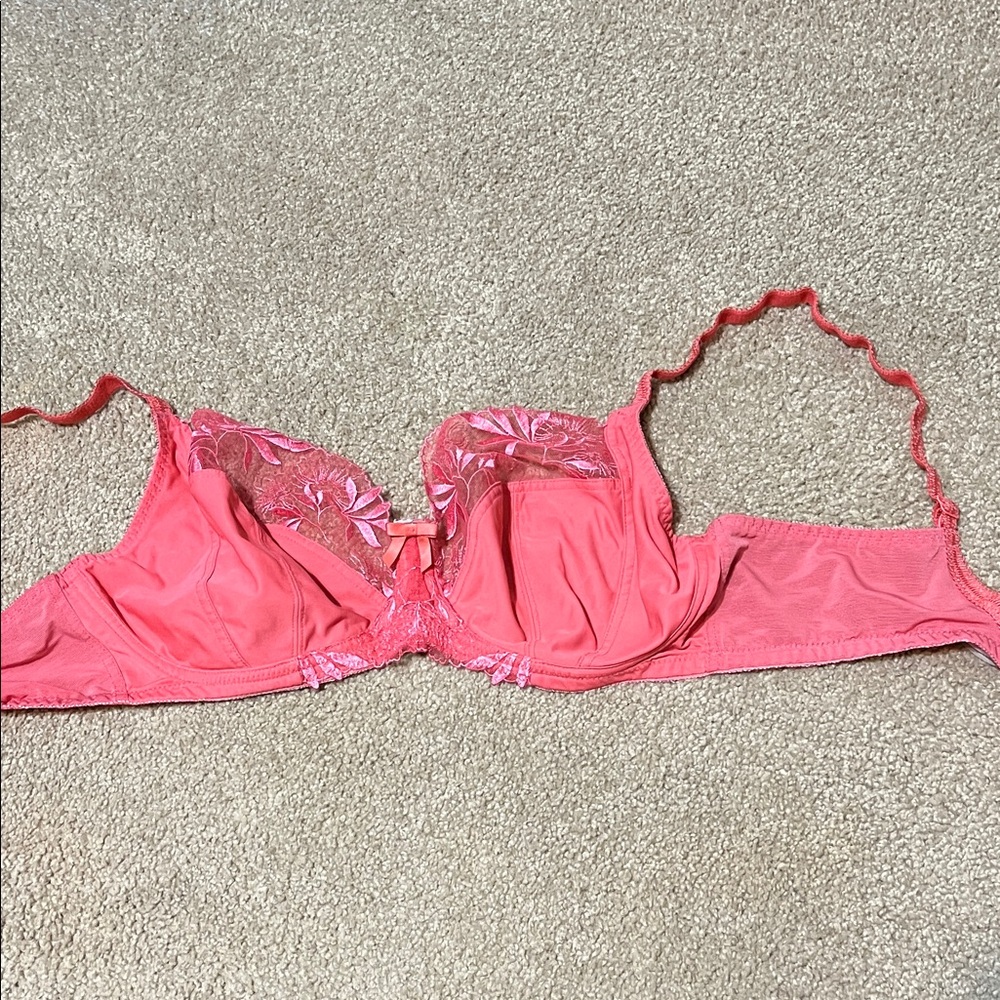 Panache Pink Floral Lace Bra - bundle & save.  See other listings